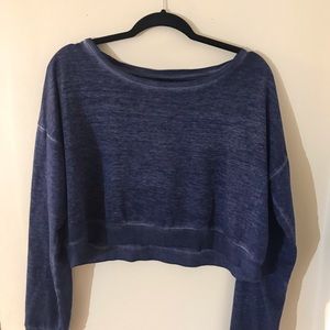 Cozy Lightweight Crop Top Long Sleeve